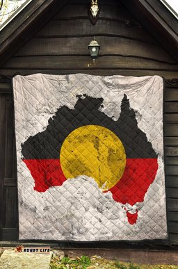 aboriginal premium quilt australian aboriginal flag