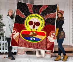 aboriginal and torres strait islander premium quilt naidoc style