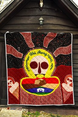 aboriginal and torres strait islander premium quilt naidoc style