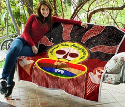 aboriginal and torres strait islander premium quilt naidoc style