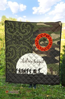 anzac maori premium quilt camo lest for get