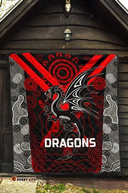 dragons premium quilt st george aboriginal