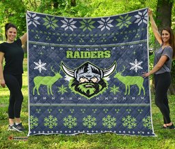 canberra raiders quilt christmas ugly style