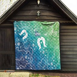 australia aboriginal style quilt world ocean day