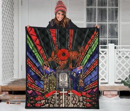 new zealand quilt anzac day lest we forget australia premium quilt