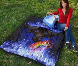 blue super rugby premium quilt bulls barberton daisy
