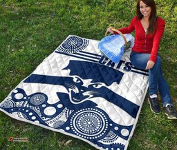 cats premium quilt geelong indigenous