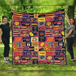 Amazing Aussie Adelaide Crows Legacy Of The Pride Comic Style Quilt