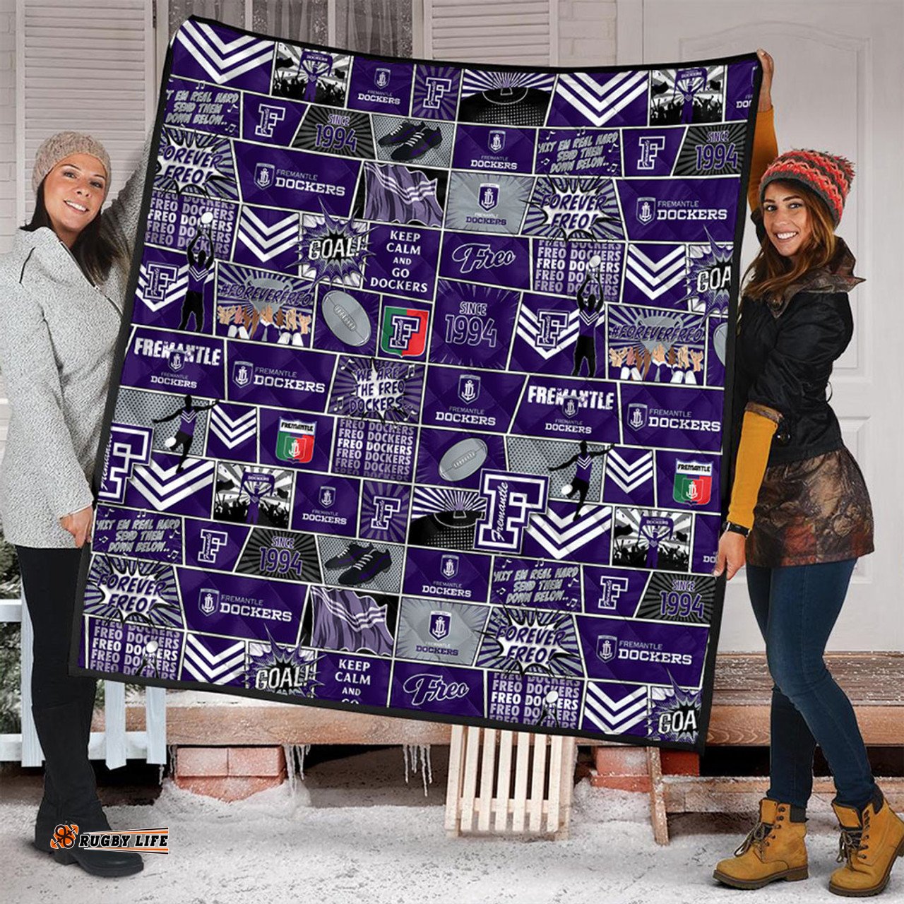Amazing Aussie Fremantle Legacy Of The Pride Comic Style Quilt