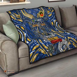 west coast eagles naidoc week 2024 quilt mascot football