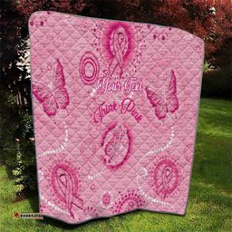 personalised australia indigenous quilt breast cancer ribbon think pink pink version