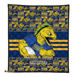 Amazing Aussie Parramatta Eels Champion���s Pride Comic Style Quilt