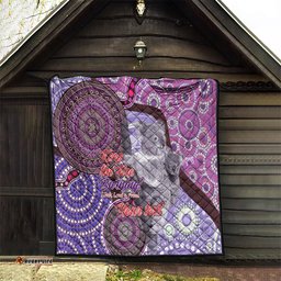personalised australia koala naidoc 2024 quilt keep the fire burning