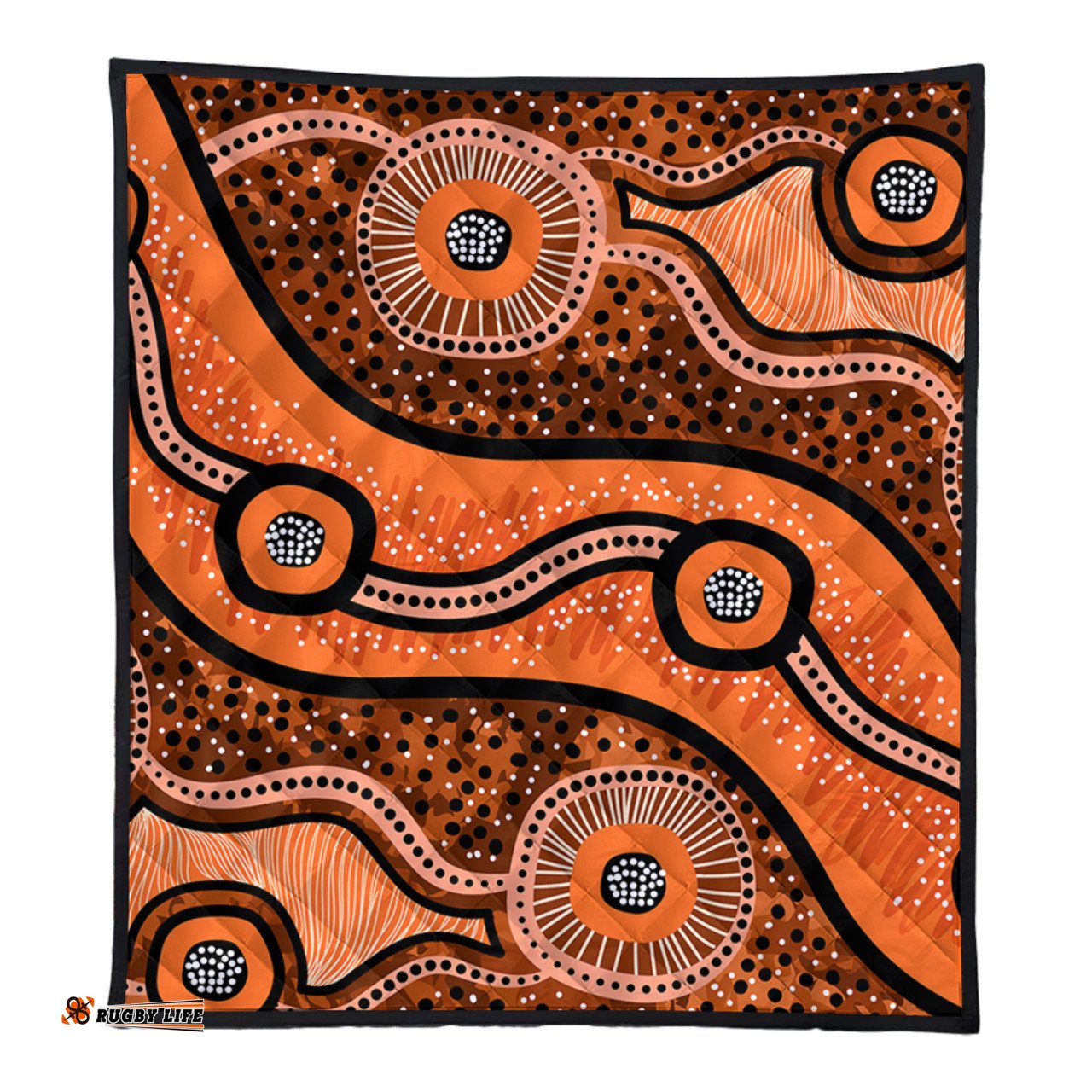 Amazing Aussie Australia Aboriginal Australian Aboriginal Background Quilt