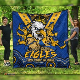 Amazing Aussie West Coast Eagles Ripped Legacy Of The Game Quilt