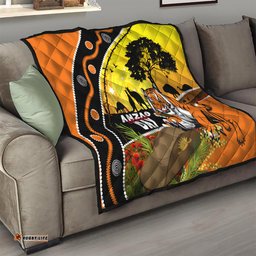 tigers rugby anzac day quilt wests mascot rosemary starry night