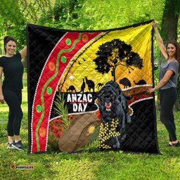 panthers anzac day quilt pennies mascot rosemary starring night style