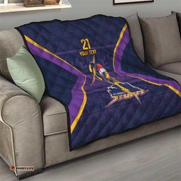 nrl storm christmas custom quilt minimalism style
