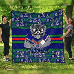 Amazing Aussie New Zealand Warriors Champion���s Pride Comic Style Quilt