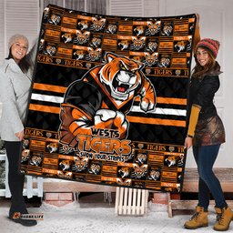 Amazing Aussie Wests Tigers Champion���s Pride Comic Style Quilt