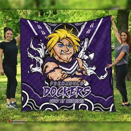Amazing Aussie Fremantle Ripped Legacy Of The Game Quilt