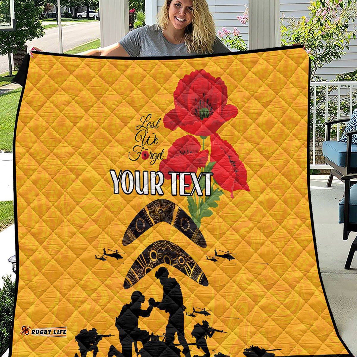australia matildas soccer anzac custom quilt gallipoli soldier with aboriginal dots art