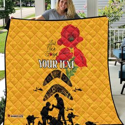 australia matildas soccer anzac custom quilt gallipoli soldier with aboriginal dots art