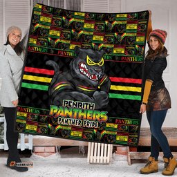 Amazing Aussie Penrith Panthers Champion���s Pride Comic Style Quilt