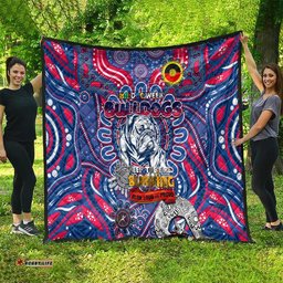 western bulldogs naidoc week 2024 quilt mascot football