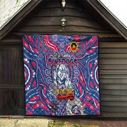western bulldogs naidoc week 2024 quilt mascot football
