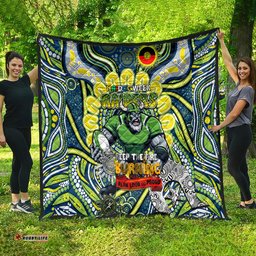 custom naidoc week 2024 raiders quilt mascot rugby