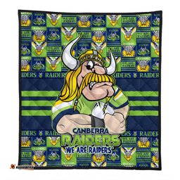 Amazing Aussie Canberra Raiders Champion���s Pride Comic Style Quilt