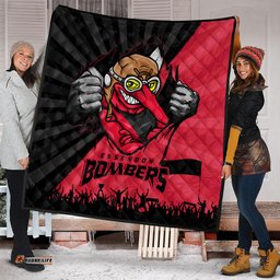 Amazing Aussie Essendon Breaking Through Fan Design Quilt