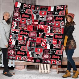 Amazing Aussie St Kilda Legacy Of The Pride Comic Style Quilt