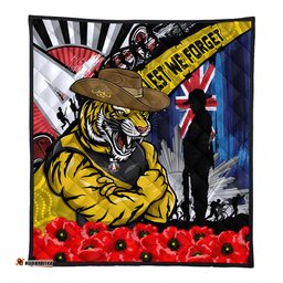 Amazing Aussie Richmond Anzac Day Honor United In Spirit Quilt