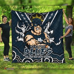 Amazing Aussie Carlton Ripped Legacy Of The Game Quilt