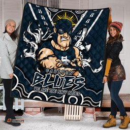 Amazing Aussie Carlton Ripped Legacy Of The Game Quilt