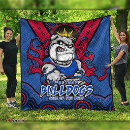 Amazing Aussie Western Bulldogs Ripped Legacy Of The Game Quilt