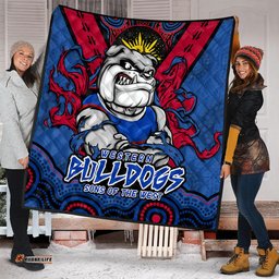 Amazing Aussie Western Bulldogs Ripped Legacy Of The Game Quilt