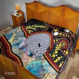australia possum quilt aboriginal art mix aussie opal