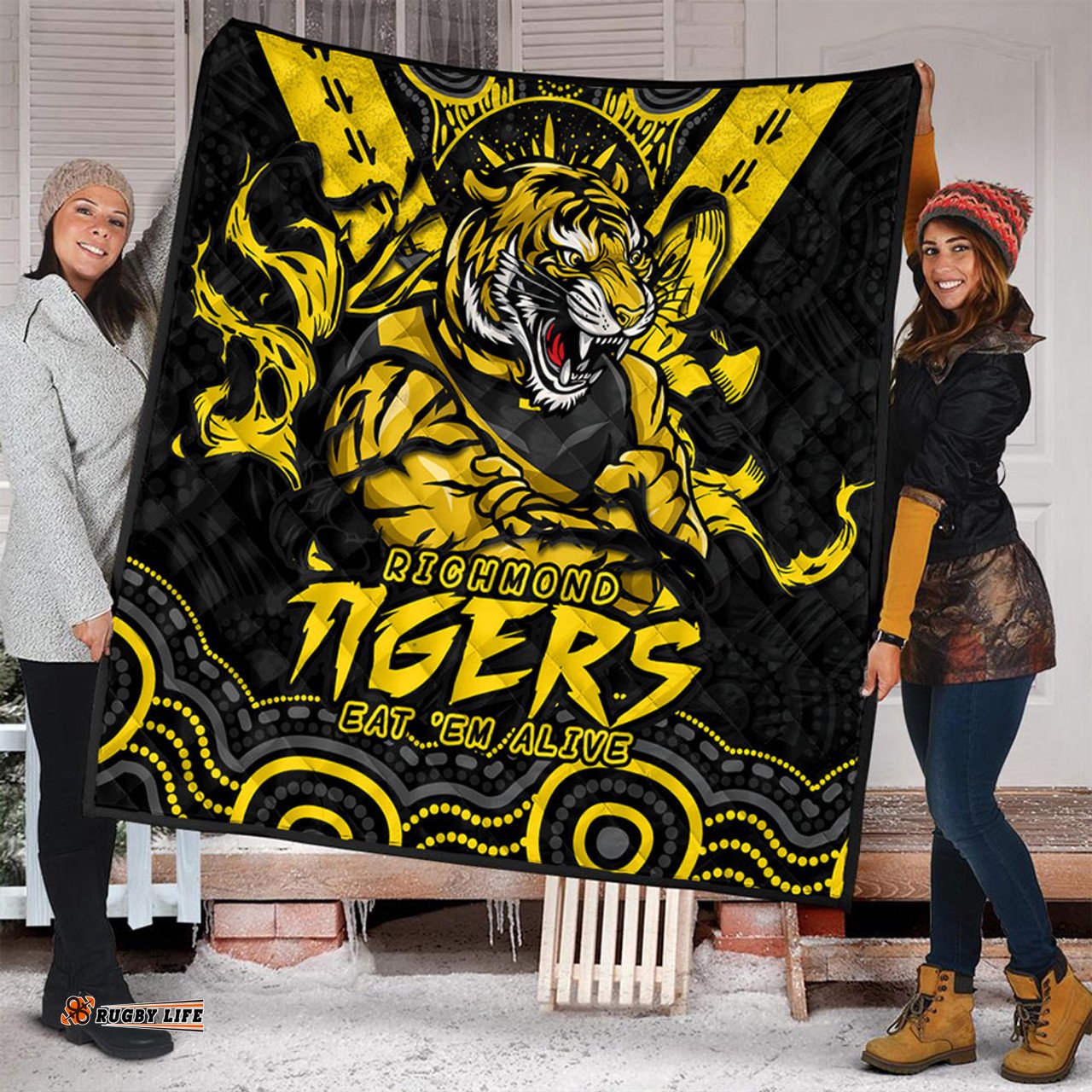 Amazing Aussie Richmond Ripped Legacy Of The Game Quilt