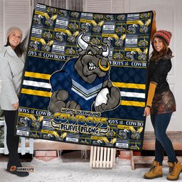 Amazing Aussie North Queensland Cowboys Champion���s Pride Comic Style Quilt