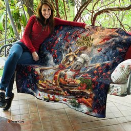 aussie christmas kangaroo and koala quilt