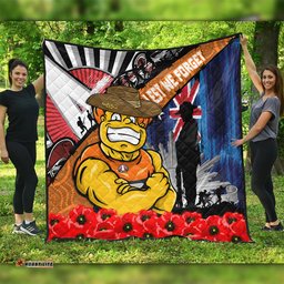 Amazing Aussie GWS GIANTS Anzac Day Honor United In Spirit Quilt