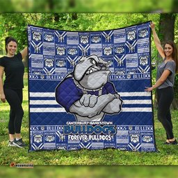 Amazing Aussie Canterbury Bankstown Bulldogs Champion���s Pride Comic Style Quilt