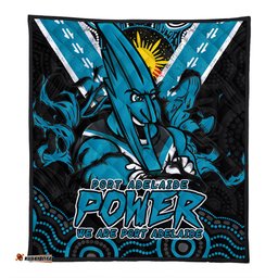 Amazing Aussie Port Adelaide Ripped Legacy Of The Game Quilt