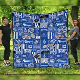 Amazing Aussie North Melbourne Legacy Of The Pride Comic Style Quilt