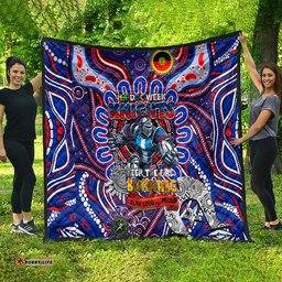 naidoc week 2024 knights quilt mascot rugby