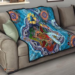 personalised titans naidoc week 2024 quilt australia aboriginal dot painting