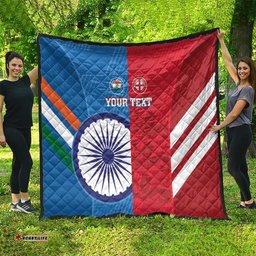 custom india and england cricket quilt 2024 together dynamic version